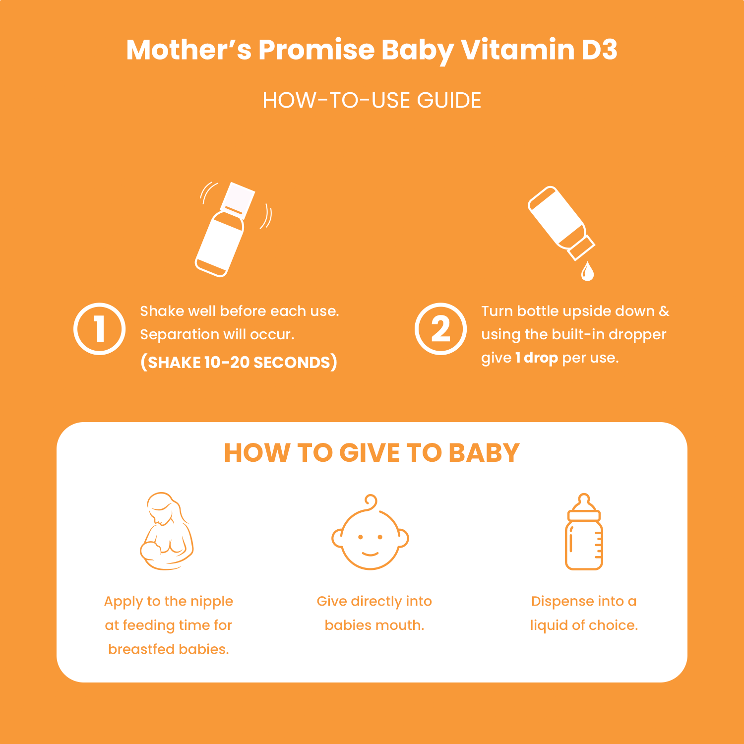 Baby Vitamin D3 Drops